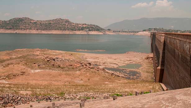 Mettur Dam - Low Water Level