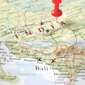 Why are Bali flights so expensive from India?