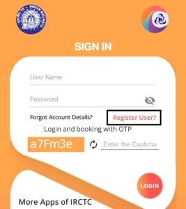 How to create IRCTC Account in mobile