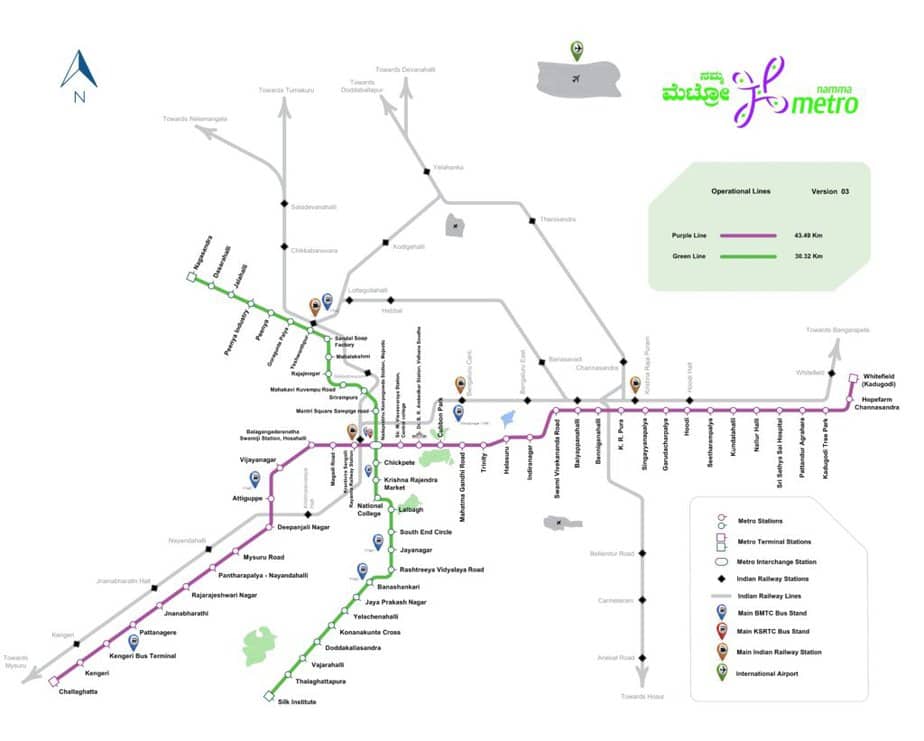 How to reach Jayanagar 4th block by metro